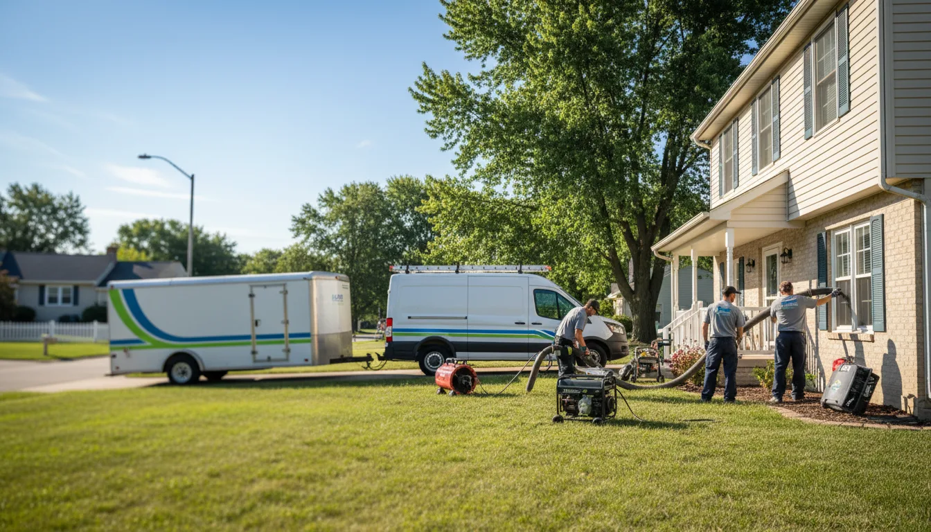 Flooded Basement Restoration And Cleanup With Repair in Ashkum, IL near me